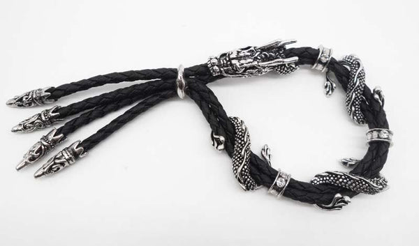 Bracelet Cuir Vintage Ajustable