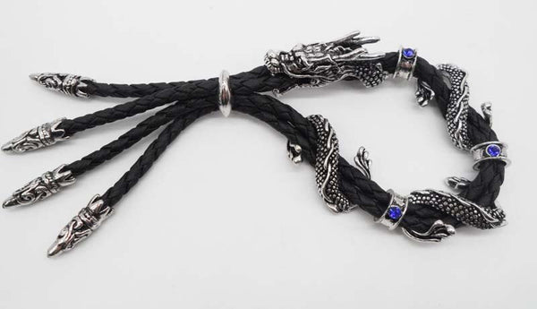 Bracelet Cuir Vintage Ajustable