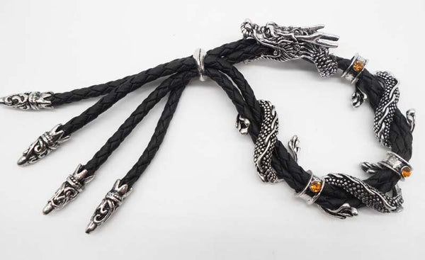 Bracelet Cuir Vintage Ajustable