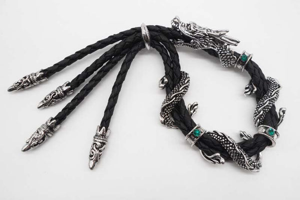 Bracelet Cuir Vintage Ajustable