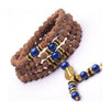 Bracelet ou collier Mâlâ en graines de Rudraksha