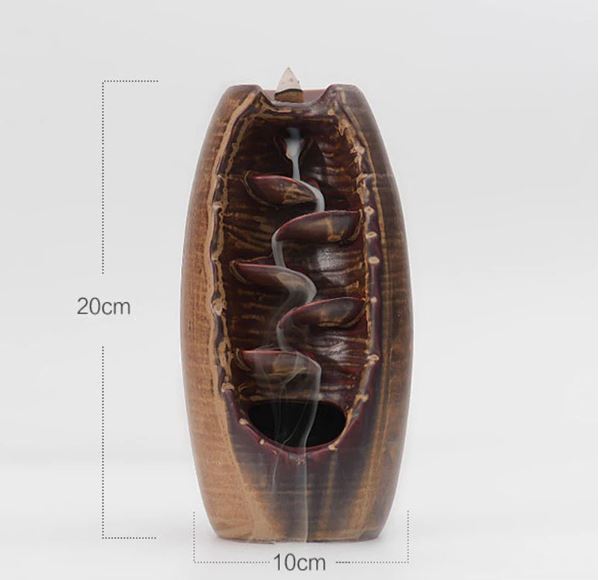 Brûleur d'encens "Cascade Zen" - 2 modèles disponibles - dimensions