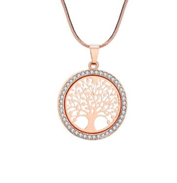Collier Arbre de Vie - Coloris Rose