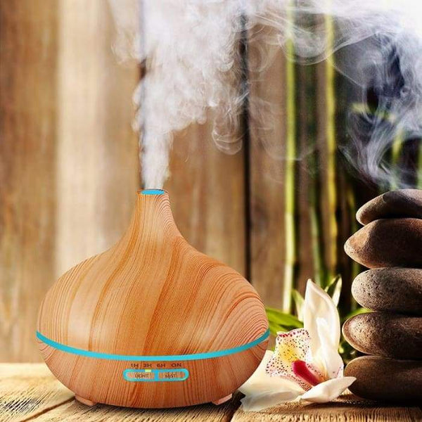 Humidificateur - Diffuseur d'Huiles essentielles - 300 ML - 2 coloris  disponibles