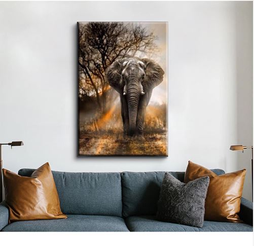 Kit Broderie Diamant "Éléphant Majestueux"