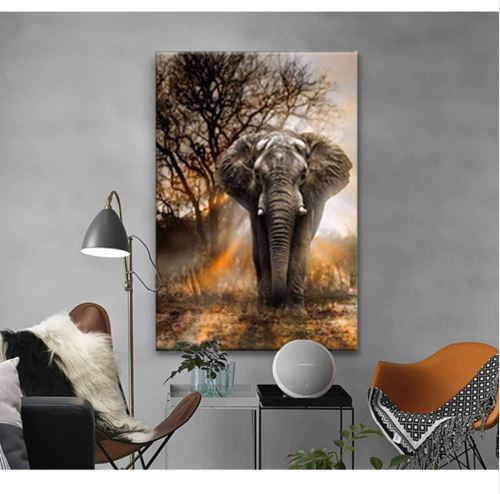 Kit Broderie Diamant "Éléphant Majestueux"