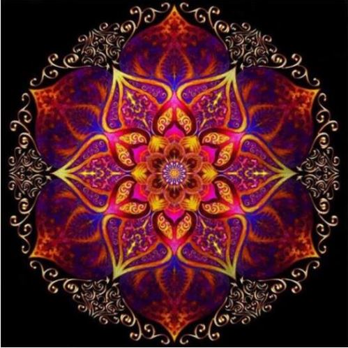 Kit Diamond Painting - Mandala 4 acheter en ligne