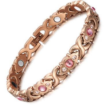 Bracelet Magnétique Femme - Rosé