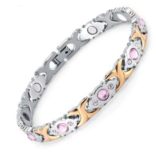 Bracelet Magnétique Femme - Argenté