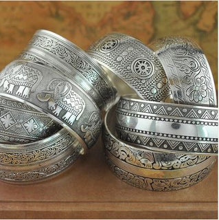 bracelet-manchette-argent-tibetain-8-modeles-disponibles