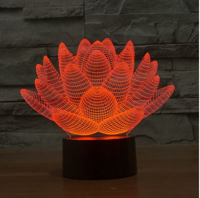 lampe-3d-fleur-de-lotus