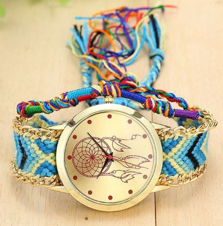 Montre Attrape Rêve Bracelet Bracelet Brésilien - Modèle 6