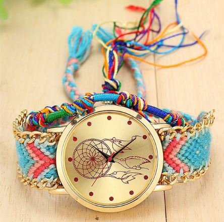 Montre Attrape Rêve Bracelet Bracelet Brésilien - Modèle 7