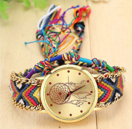 Montre Attrape Rêve Bracelet Bracelet Brésilien - Modèle 8