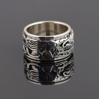 Bague Japonaise - Dragon en Argent