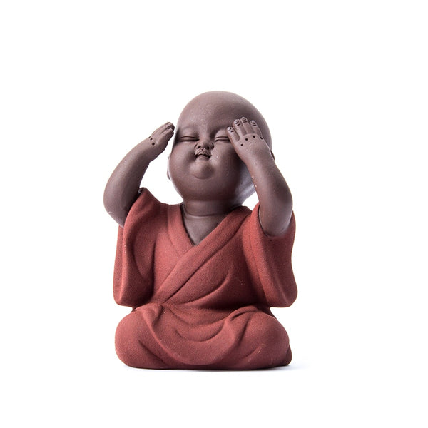 Figurine du Bouddha en Argile