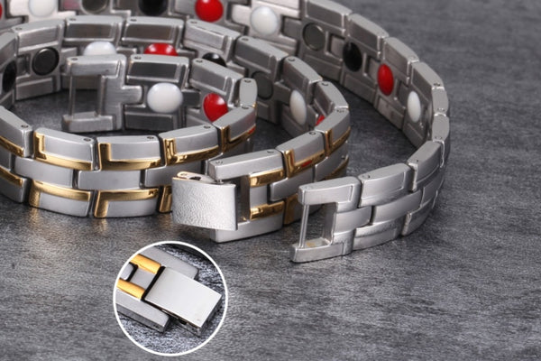 Bracelet Magnétique Anti Douleur - 4 coloris disponibles