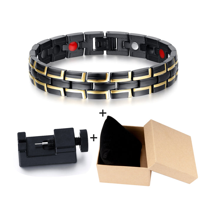 Bracelet Magnétique Anti Douleur - 4 coloris disponibles