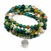 Bracelet Mala Agate Indienne - Energie de la Terre