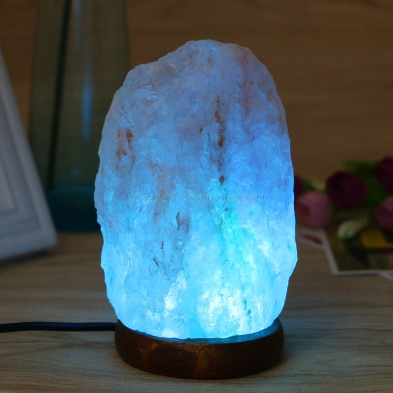 La lampe en cristal de sel de l'Himalaya - Aucun 