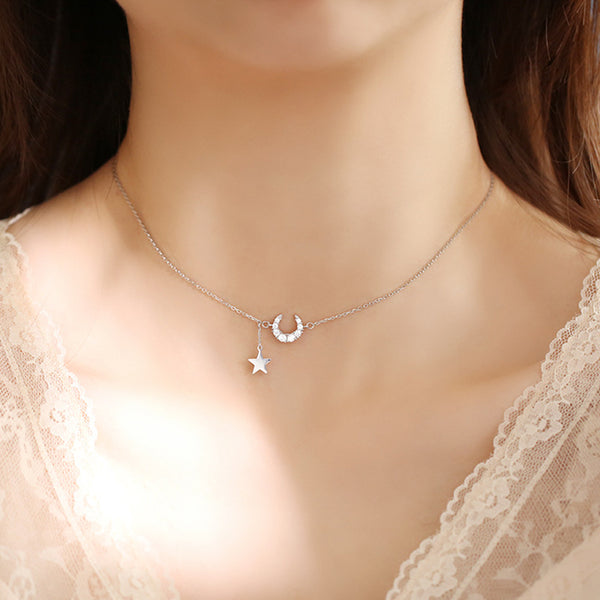 Collier Étoile, Soleil et Lune