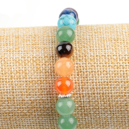 Bracelet Aventurine 7 Chakras & 