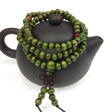 Bracelet ou collier Mâlâ Tibétain en Bois de Santal - 5 modèles disponibles