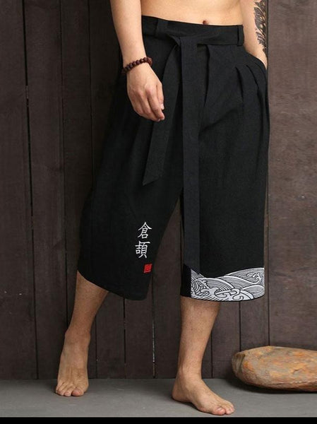 Pantalon Style Yukata Japonais Traditionnel
